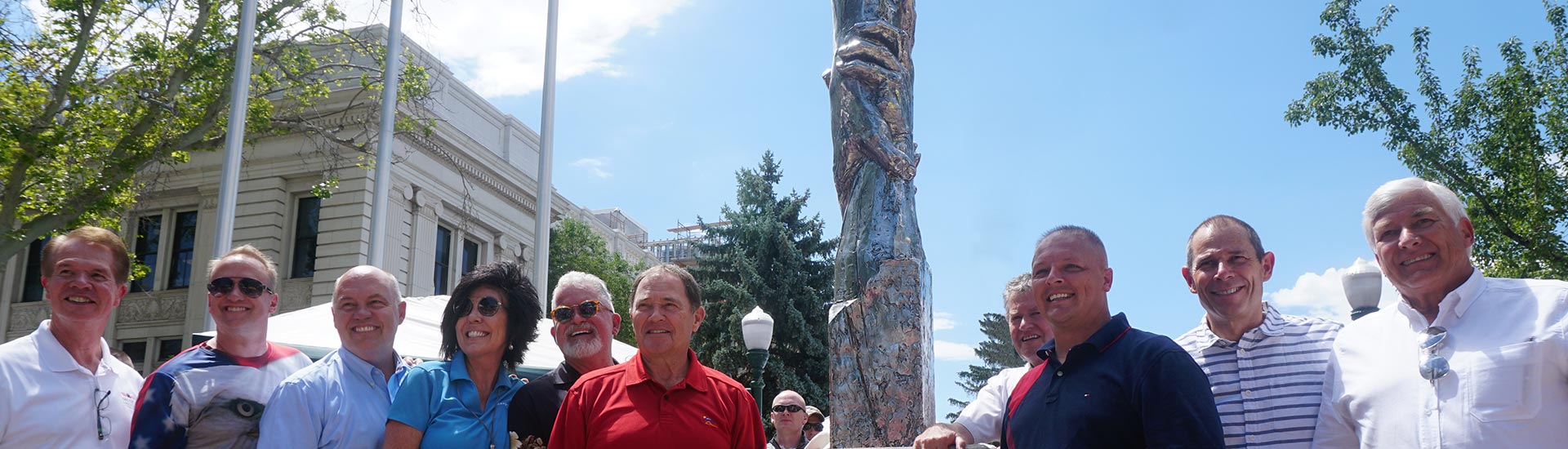 Statue of Responsibility Dedicated in Provo, UT on July 4th, 2016